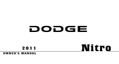 2011 Dodge Nitro Owner Manual