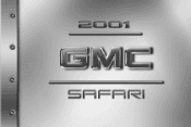 2001 GMC Safari Owner's Manual