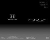 2014 Honda CR-Z 2014 CR-Z Technology Reference Guide