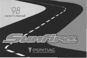 1998 Pontiac Sunfire Owner's Manual