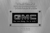 2000 GMC Yukon Owner's Manual