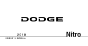 2010 Dodge Nitro Owner Manual