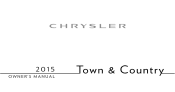 2015 Chrysler Town & Country Owner Manual