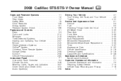 2008 Cadillac STS Owner's Manual