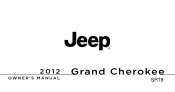 2012 Jeep Grand Cherokee Owner Manual SRT