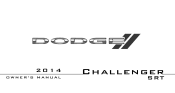 2014 Dodge Challenger Owner Manual SRT