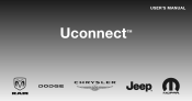 2011 Dodge Avenger UConnect Manual