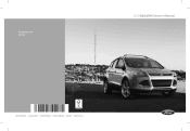 2013 Ford Escape Owner Manual Printing 4