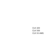 2003 Mercedes CLK-Class Owner's Manual
