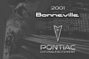 2001 Pontiac Bonneville Owner's Manual