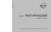 2010 Nissan Pathfinder Owner's Manual