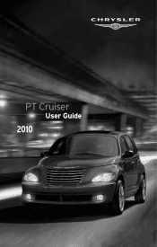 2010 Chrysler PT Cruiser User Guide