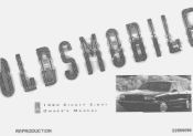 1994 Oldsmobile 88 Owner's Manual