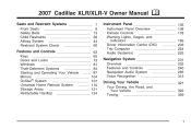 2007 Cadillac XLR-V Owner's Manual