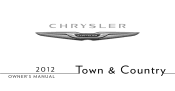 2012 Chrysler Town & Country Owner Manual