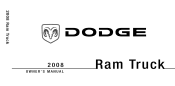 2008 Dodge Ram 2500 Pickup Owner Manual Diesel