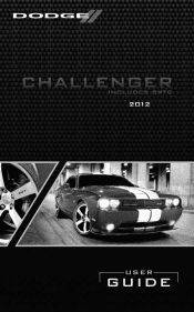 2012 Dodge Challenger User Guide