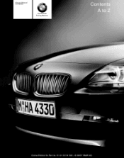 2008 BMW Z4 Owner's Manual