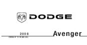 2008 Dodge Avenger Owner's Manual