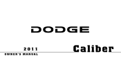 2011 Dodge Caliber Owner Manual