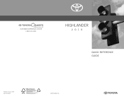 2010 Toyota Highlander Owners Manual