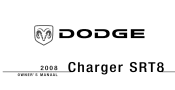 2008 Dodge Charger Owner Manual SRT8