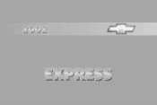 2002 Chevrolet Express Van Owner's Manual