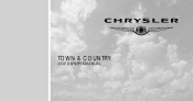 2009 Chrysler Town & Country Owner Manual