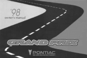 1998 Pontiac Grand Prix Owner's Manual