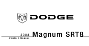 2008 Dodge Magnum Owner Manual SRT8