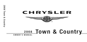 2008 Chrysler Town & Country Owner Manual