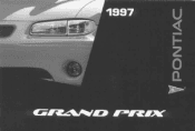1997 Pontiac Grand Prix Owner's Manual