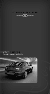 2009 Chrysler Sebring Quick Reference Guide Sedan