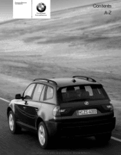 2006 BMW X3 Owner's Manual