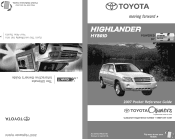 2007 Toyota Highlander Owners Manual