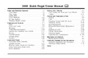 2004 Buick Regal Owner's Manual