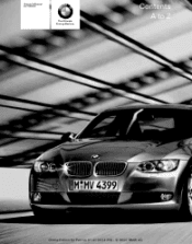 2008 BMW 3 Series Owner's Manual