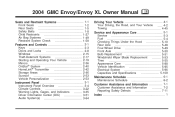 2004 GMC Envoy XL Owner's Manual