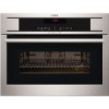 Get AEG ProSight Plus Integrated 60cm Compact Oven with Microwave Stainless Steel KM8403111M PDF manuals and user guides