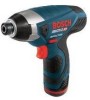 Get Bosch PS40-2 - 10.8V 1/4inch Hex Cordless Impact Driver PDF manuals and user guides