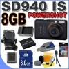 Get Canon SD940IS - 12.1-megapixel PowerShot Digital Elph PDF manuals and user guides