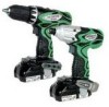 Get Hitachi KC18DFL - 18V Cordless Lithium Ion Two Piece Combination PDF manuals and user guides