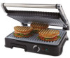 Get Oster Extra Large Titanium Infused DuraCeramic Panini Maker and Indoor Grill PDF manuals and user guides