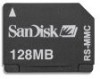 Get SanDisk SDMRJ-128-A10 - Reduced Size MMC 128MB PDF manuals and user guides