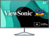 Get ViewSonic VX3276-4K-mhd - 32 4K UHD Thin-Bezel Monitor with HDMI DP and Mini DP PDF manuals and user guides