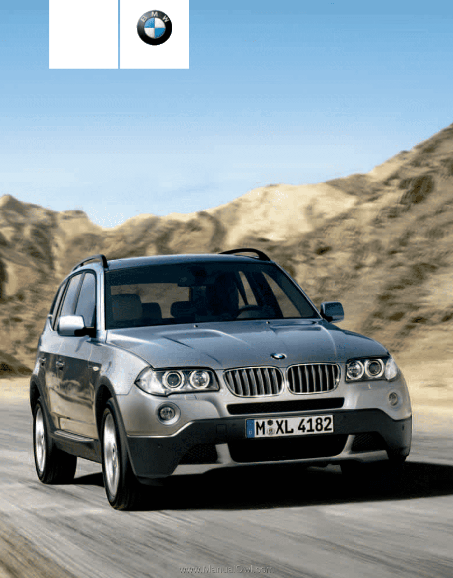 2007 BMW X3  Owner's Manual