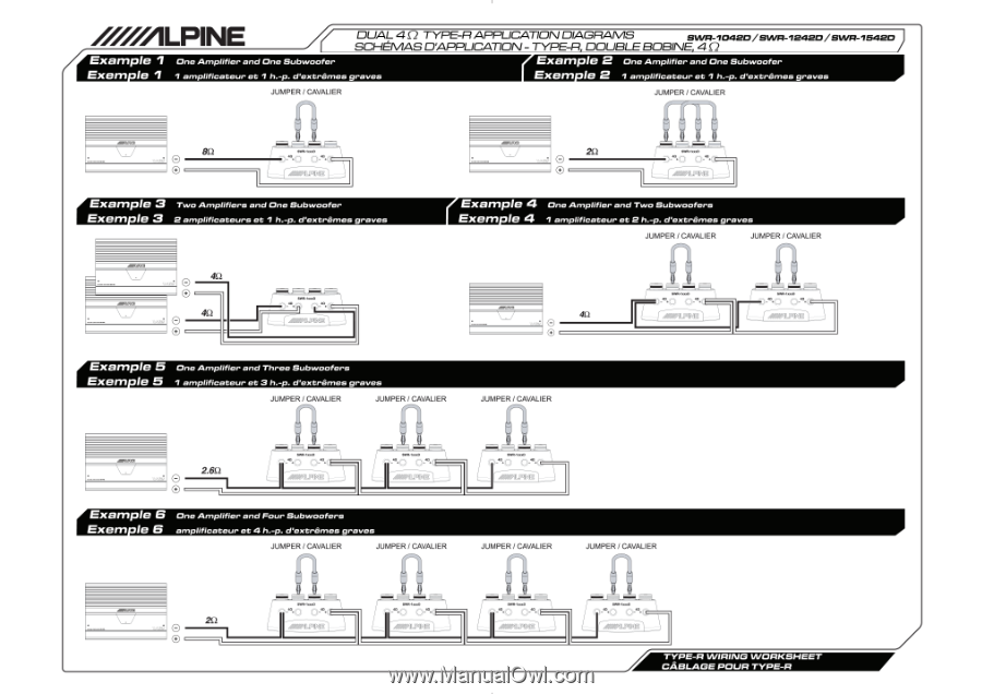 Alpine Subwoofer Wiring Diagram from www.manualowl.com