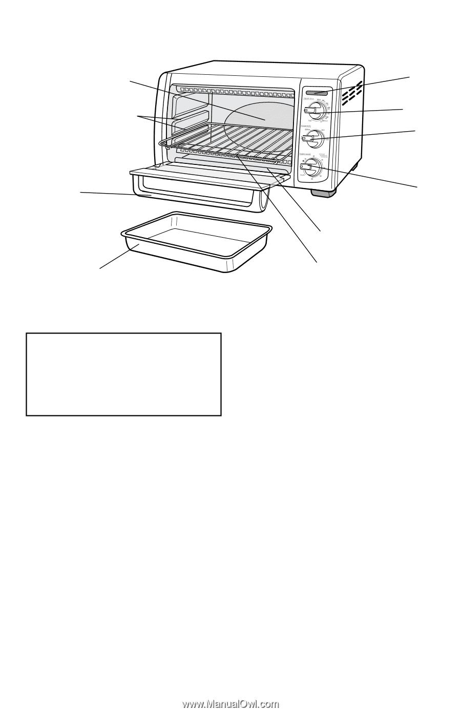 Removable Crumb Tray TO1675-04