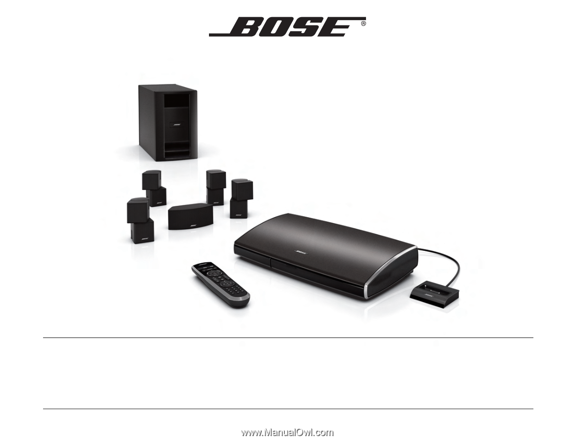 Bose Lifestyle V25 Installation