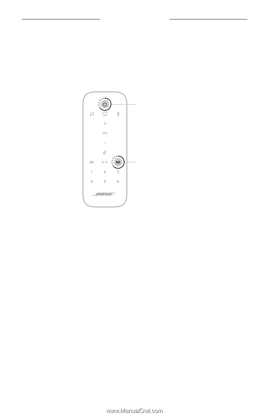 factory reset | Bose Soundbar 500 